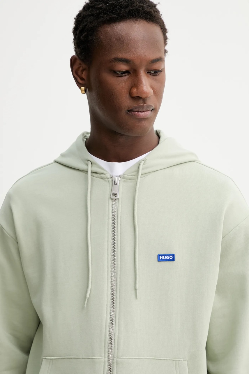 Bavlněná mikina Hugo Blue Nadarasi (obrázek 4)