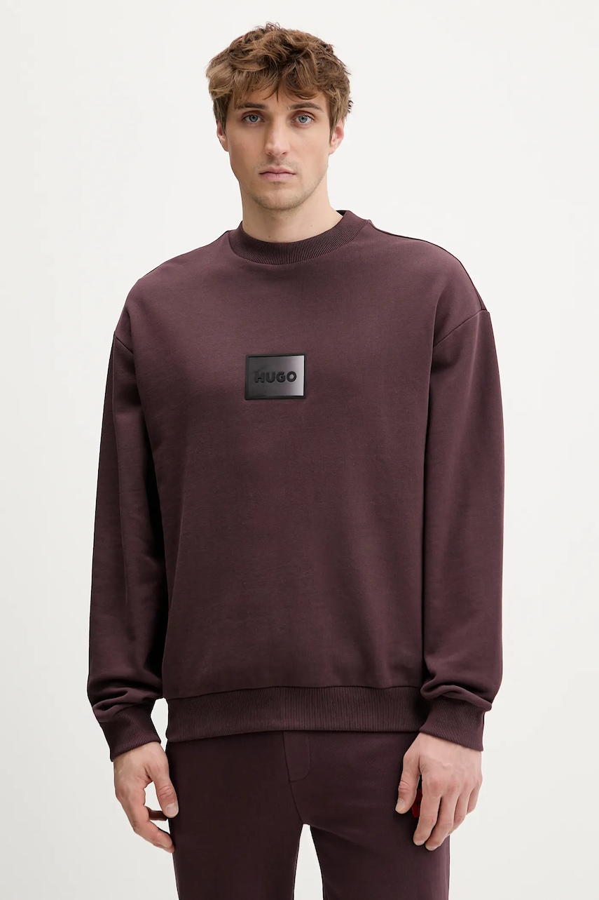 Βαμβακερή μπλούζα HUGO Danotop