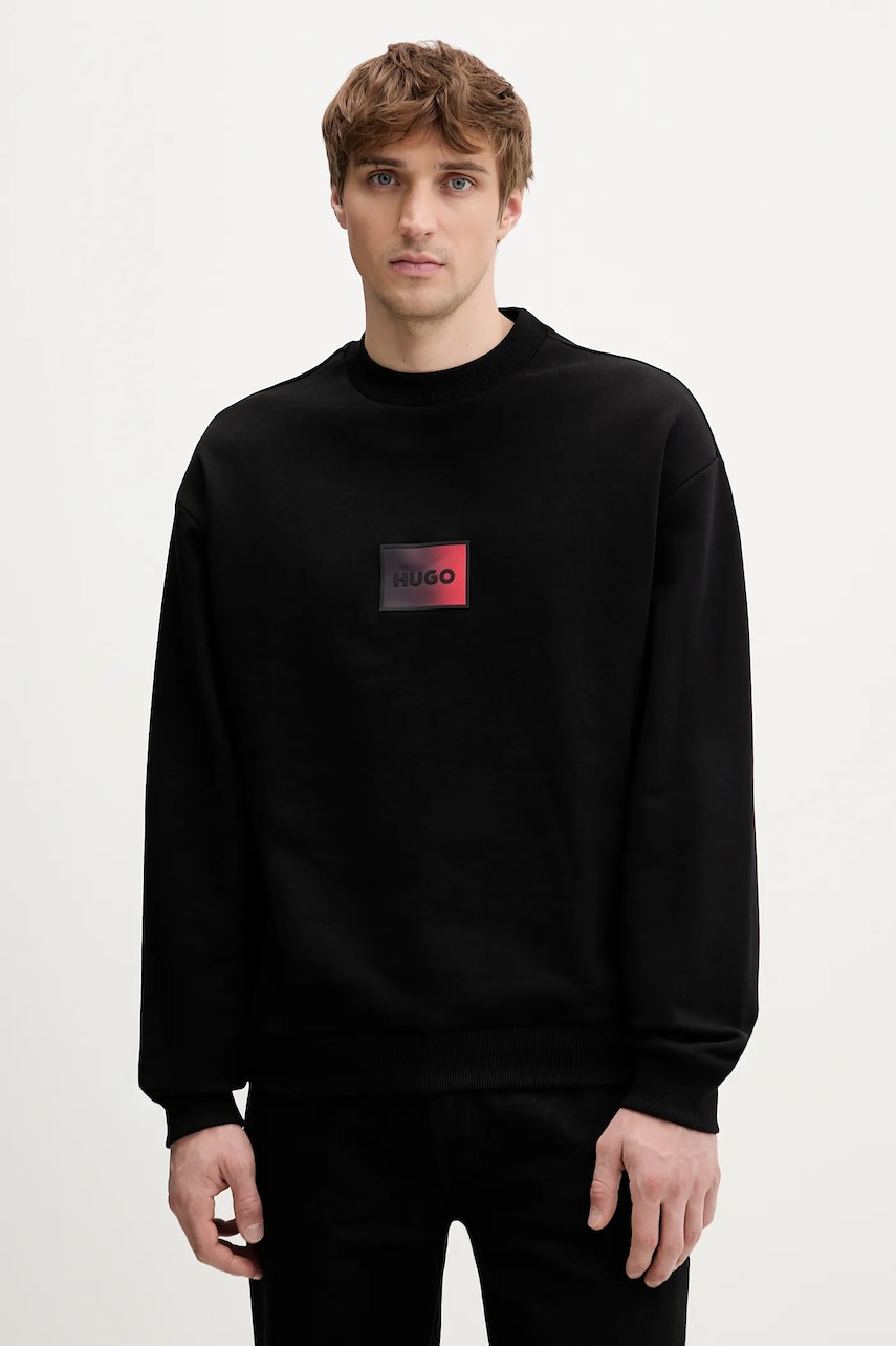 Βαμβακερή μπλούζα HUGO Danotop