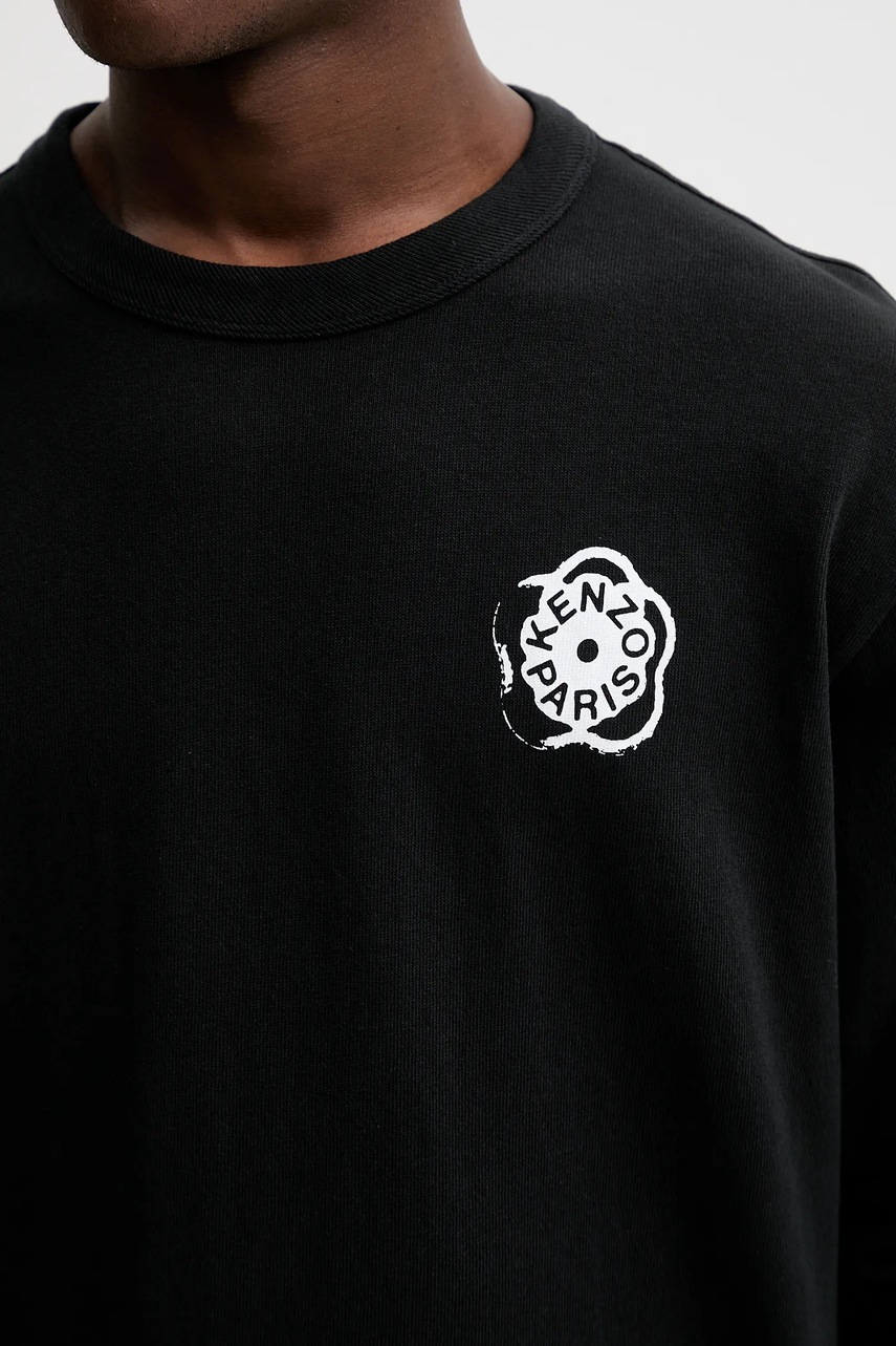 Bavlněné tričko s dlouhým rukávem Kenzo (obrázek 5)