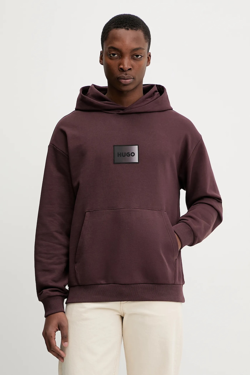 Ανδρικά φούτερ & hoodies hugo σε μπορντο