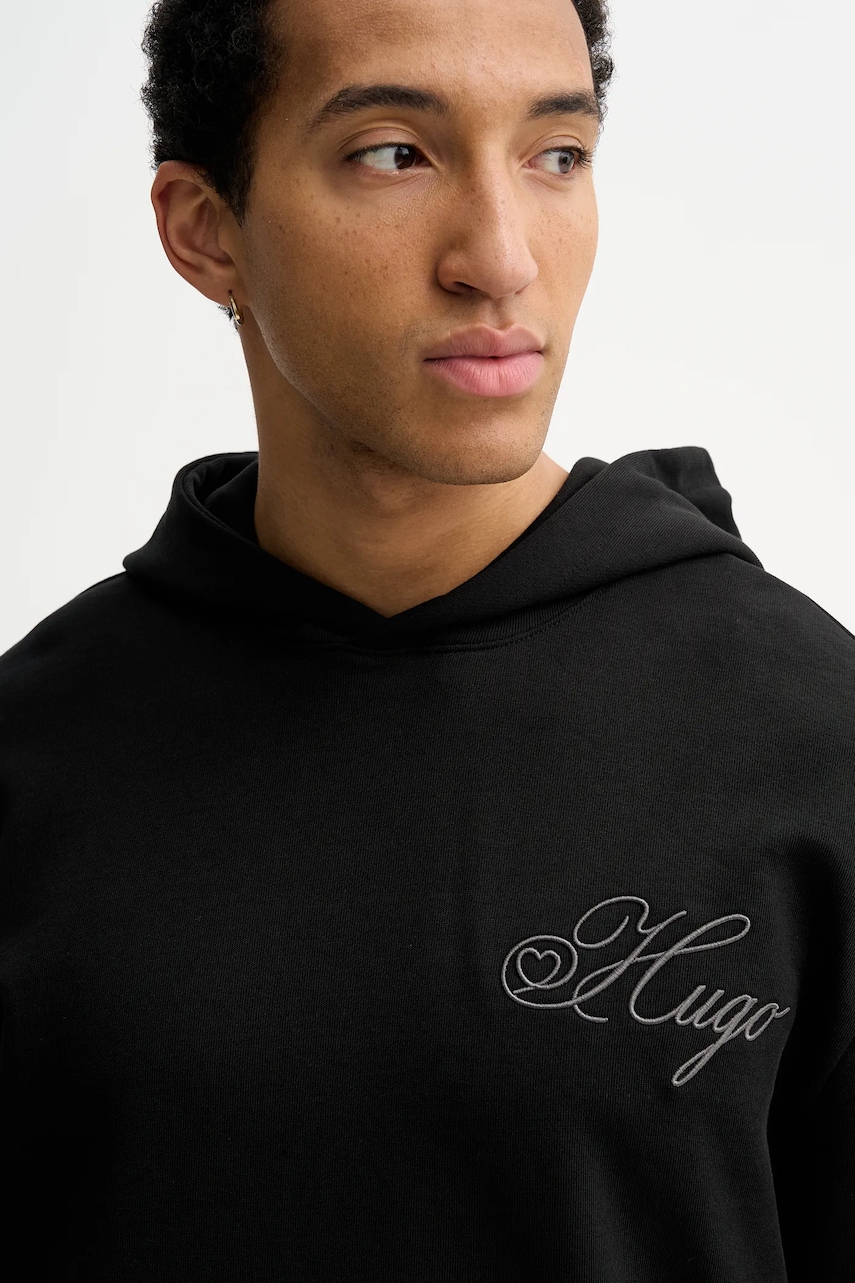 Bavlněná mikina HUGO Dalento