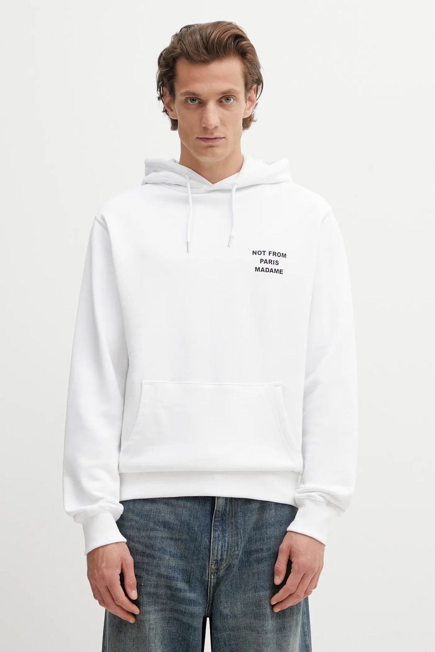 Bavlněná mikina Drôle de Monsieur Le Hoodie Slogan (obrázek 2)