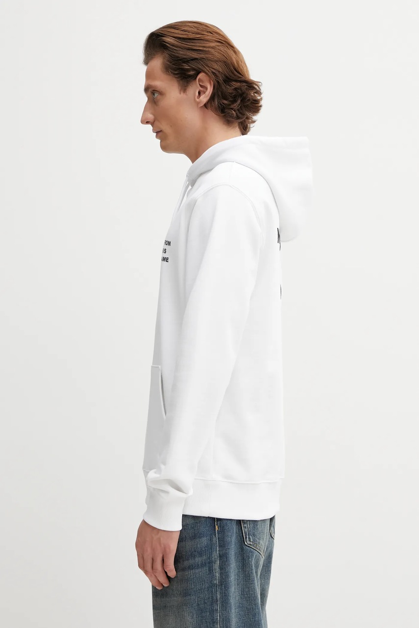 Bavlněná mikina Drôle de Monsieur Le Hoodie Slogan (obrázek 3)