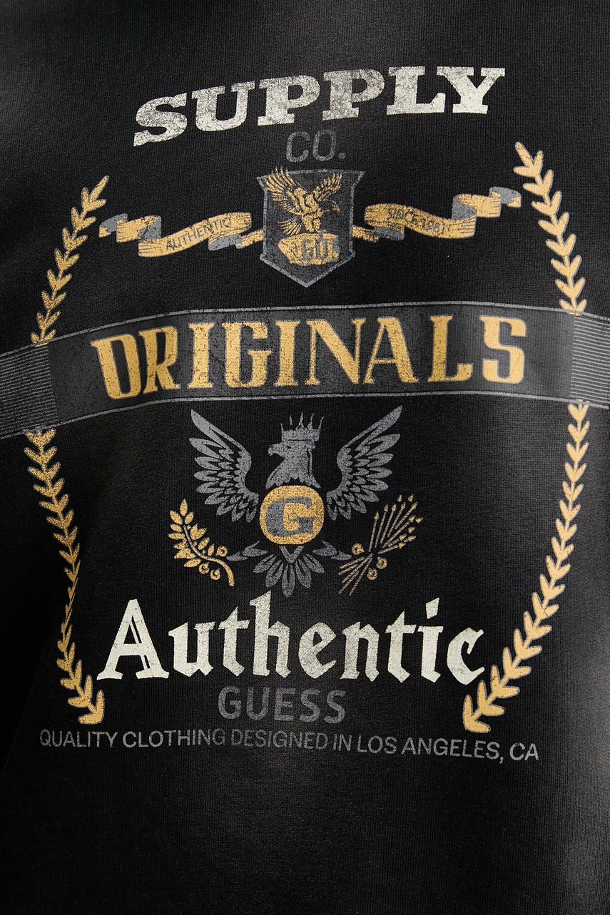 Βαμβακερή μπλούζα Guess Originals φωτογραφία