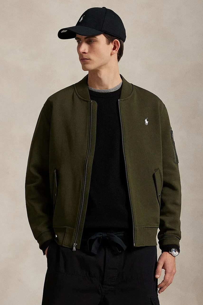 Polo Ralph Lauren bluza rozpinana męska z bawełną