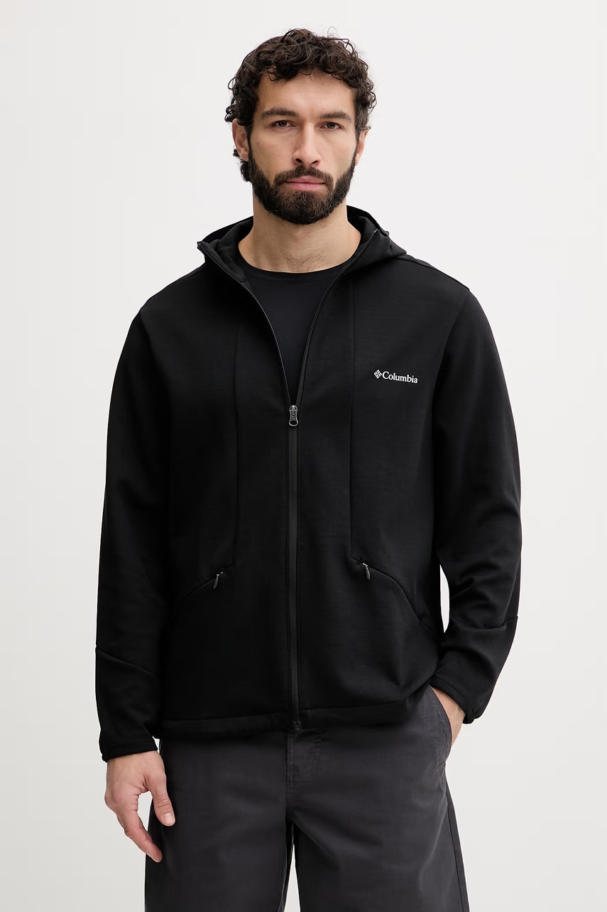 Columbia Ανδρική μπλούζα με κουκούλα και κουμπιά Tech Spacer