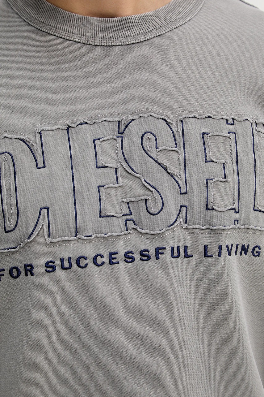 Bavlněná mikina Diesel S-BOXT-RAW-V1 (obrázek 5)