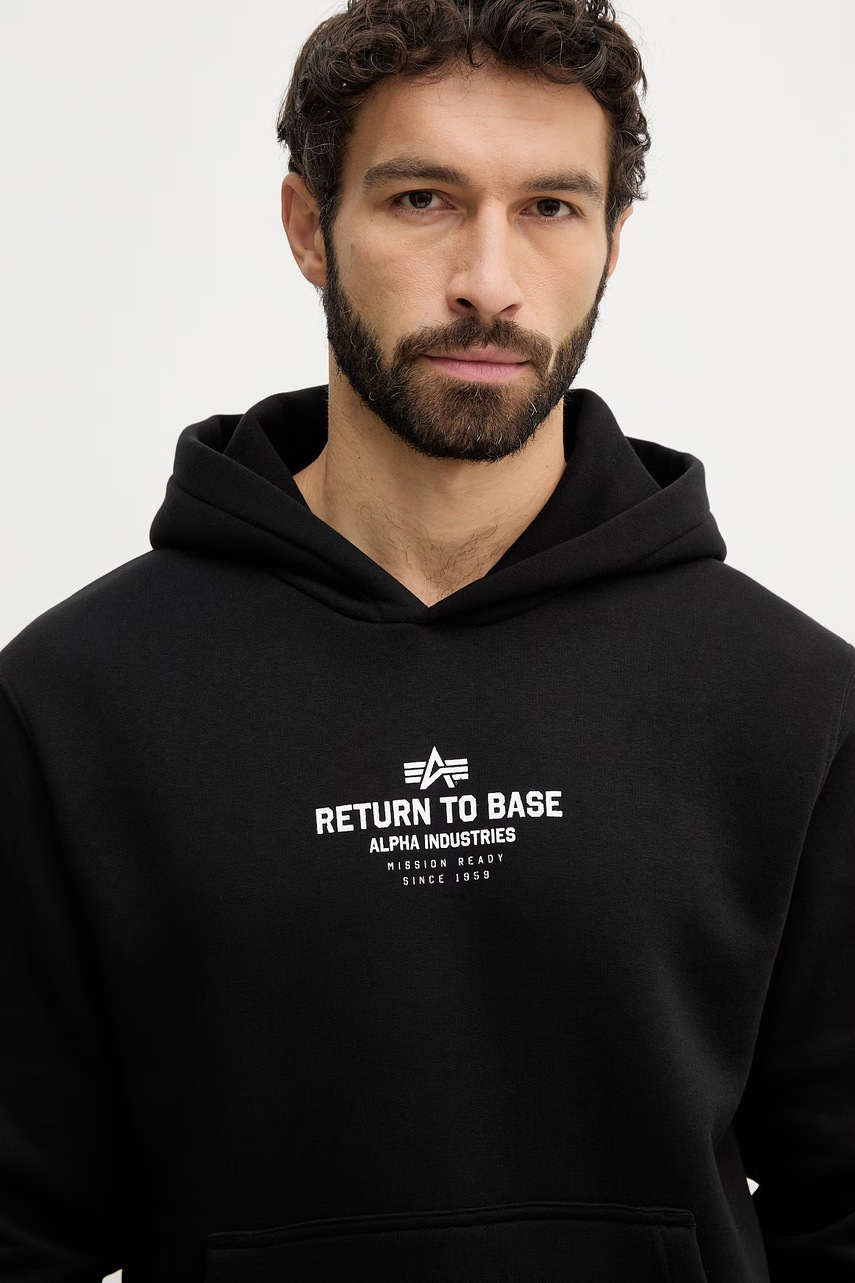 Mikina Alpha Industries Return To Base Hoodie (obrázek 4)