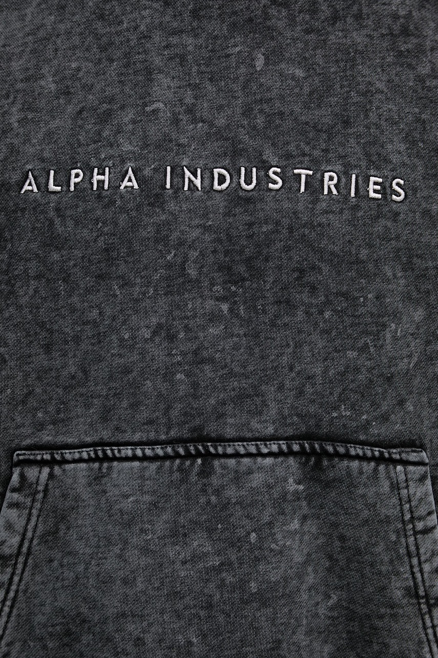 Mikina Alpha Industries Acid Logo Hoodie (obrázek 6)