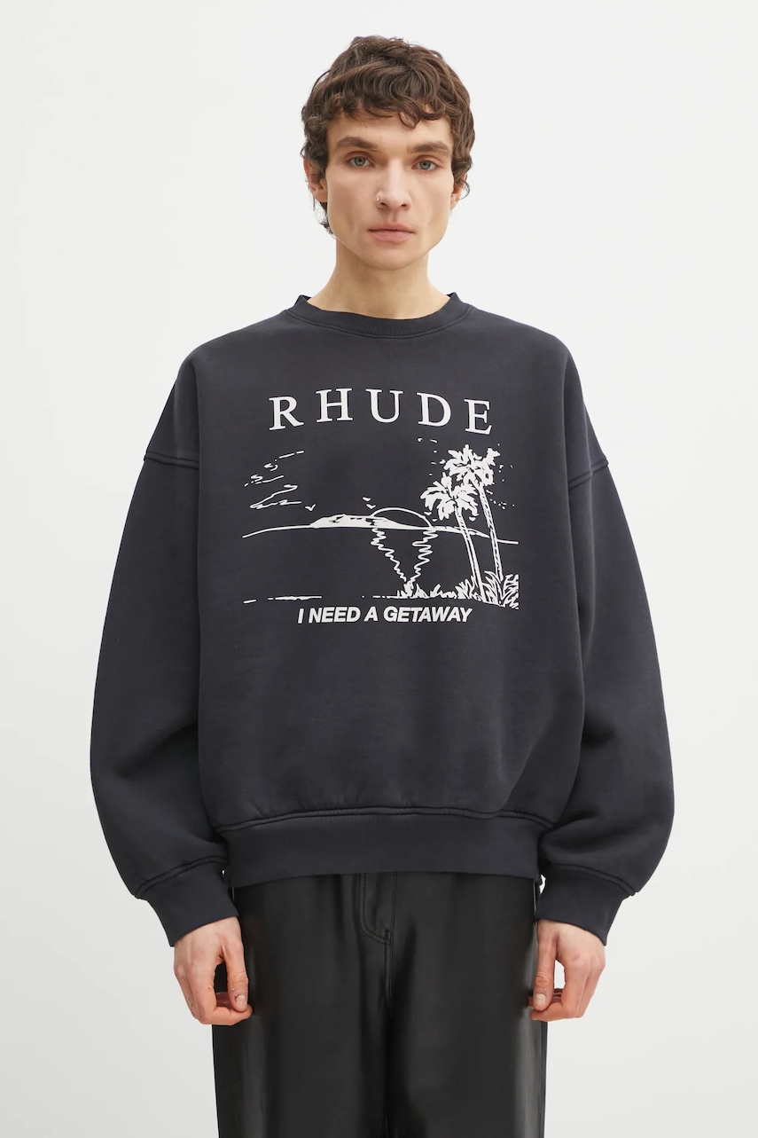 RHUDE bluza bawełniana I Need A Getaway