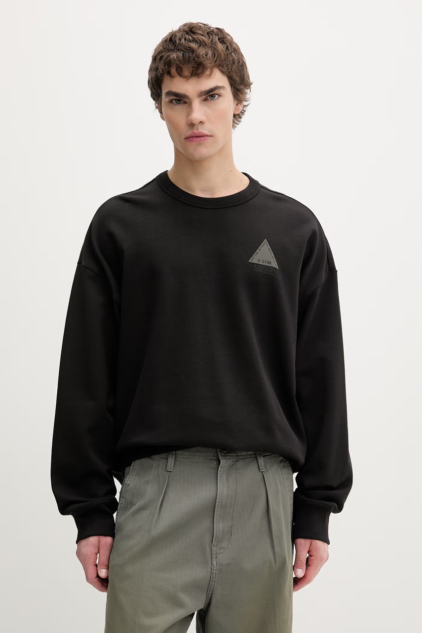 G-Star μπλούζα ανδρική βαμβακερή Triangle gr r