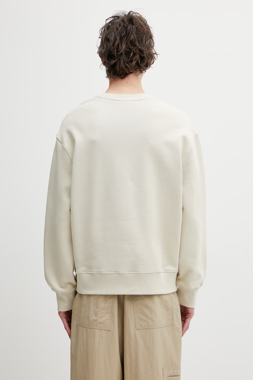Maison Kitsuné Handwriting bluza bawełniana męska (zdjęcie 3)