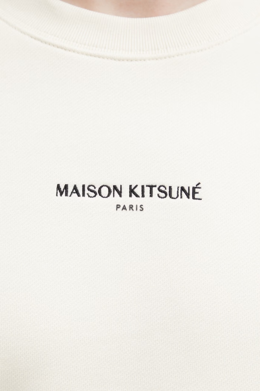 Maison Kitsuné bluza bawełniana męska (zdjęcie 4)
