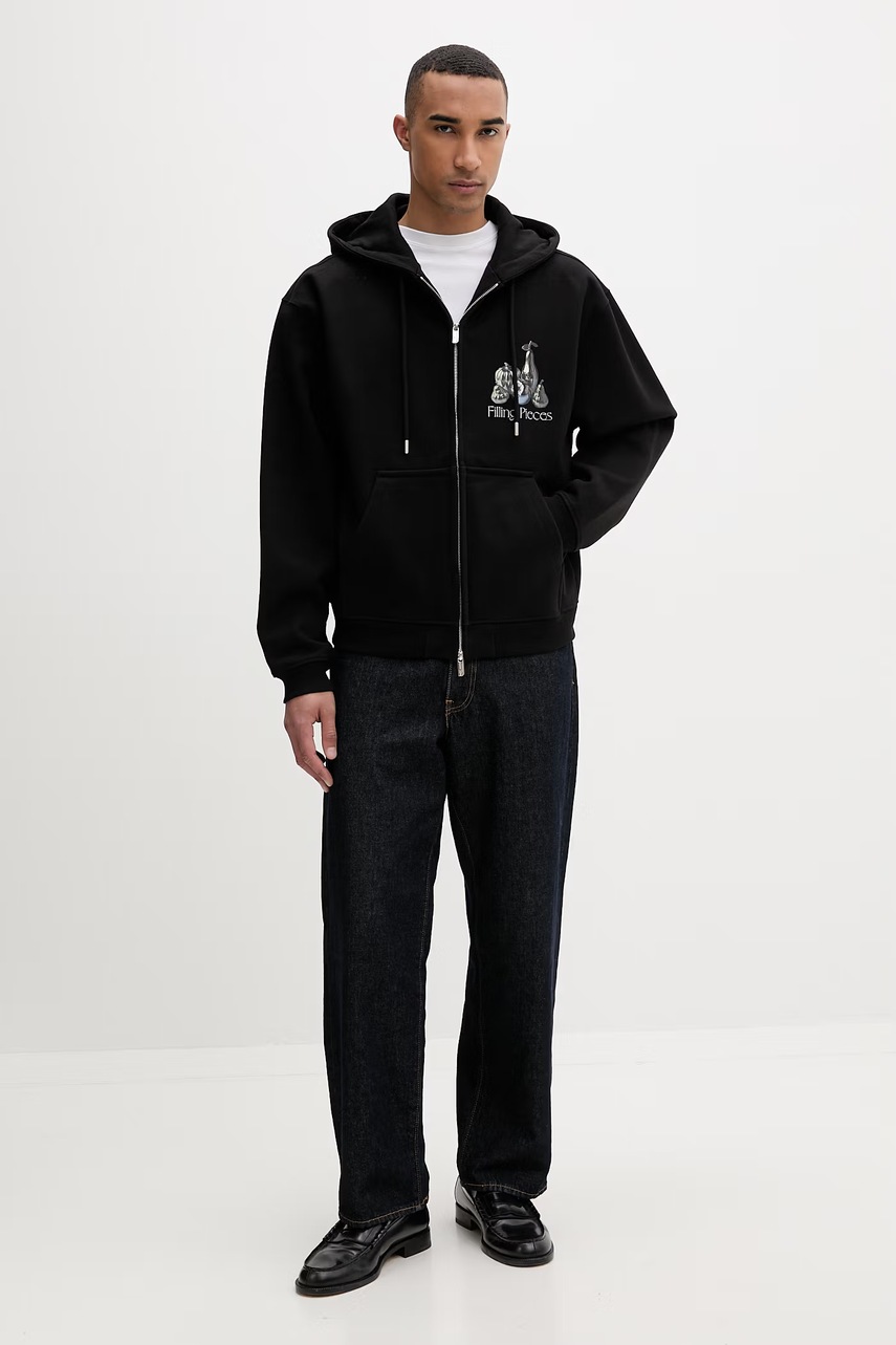 Filling Pieces mikina s kapucí pánská bavlněná Chrome Fruit