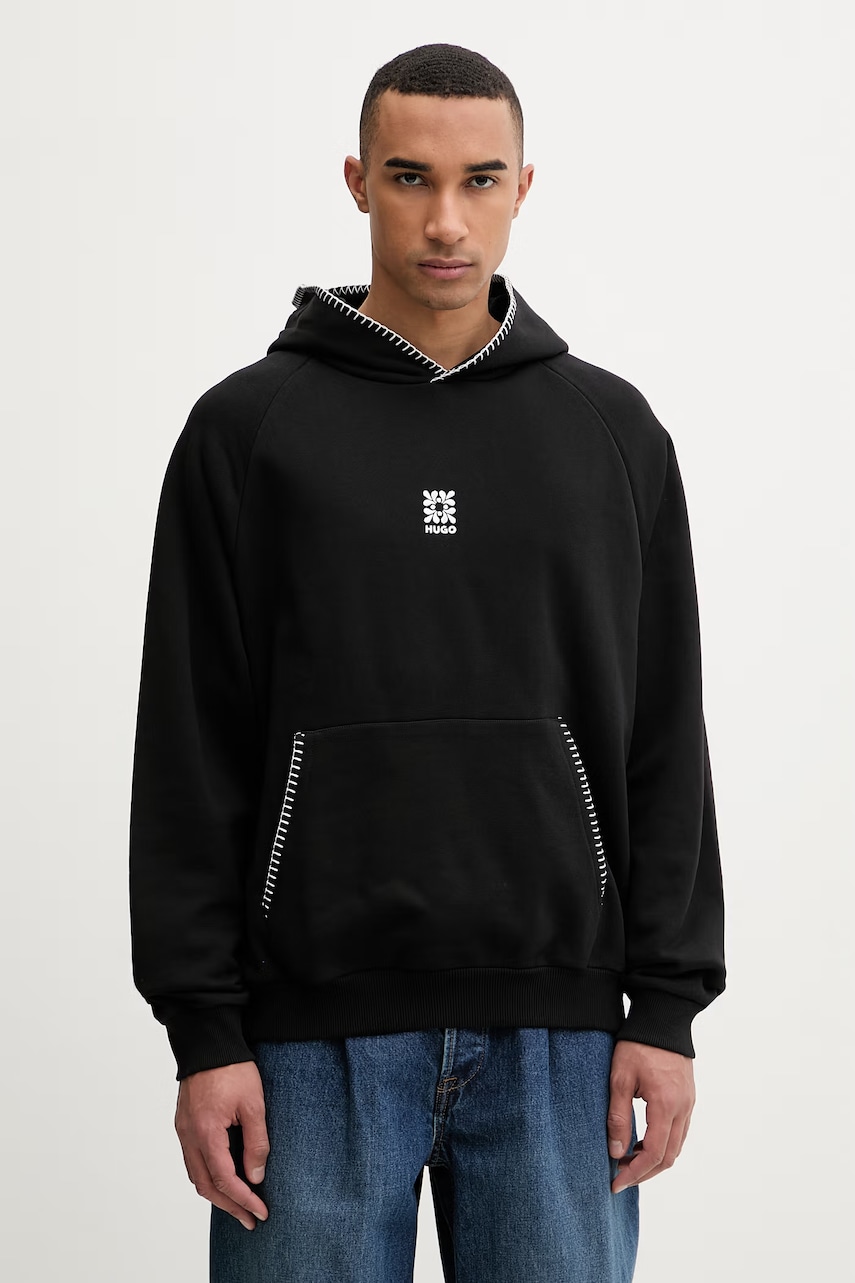 HUGO hanorac pentru bărbați, din bumbac Darohood