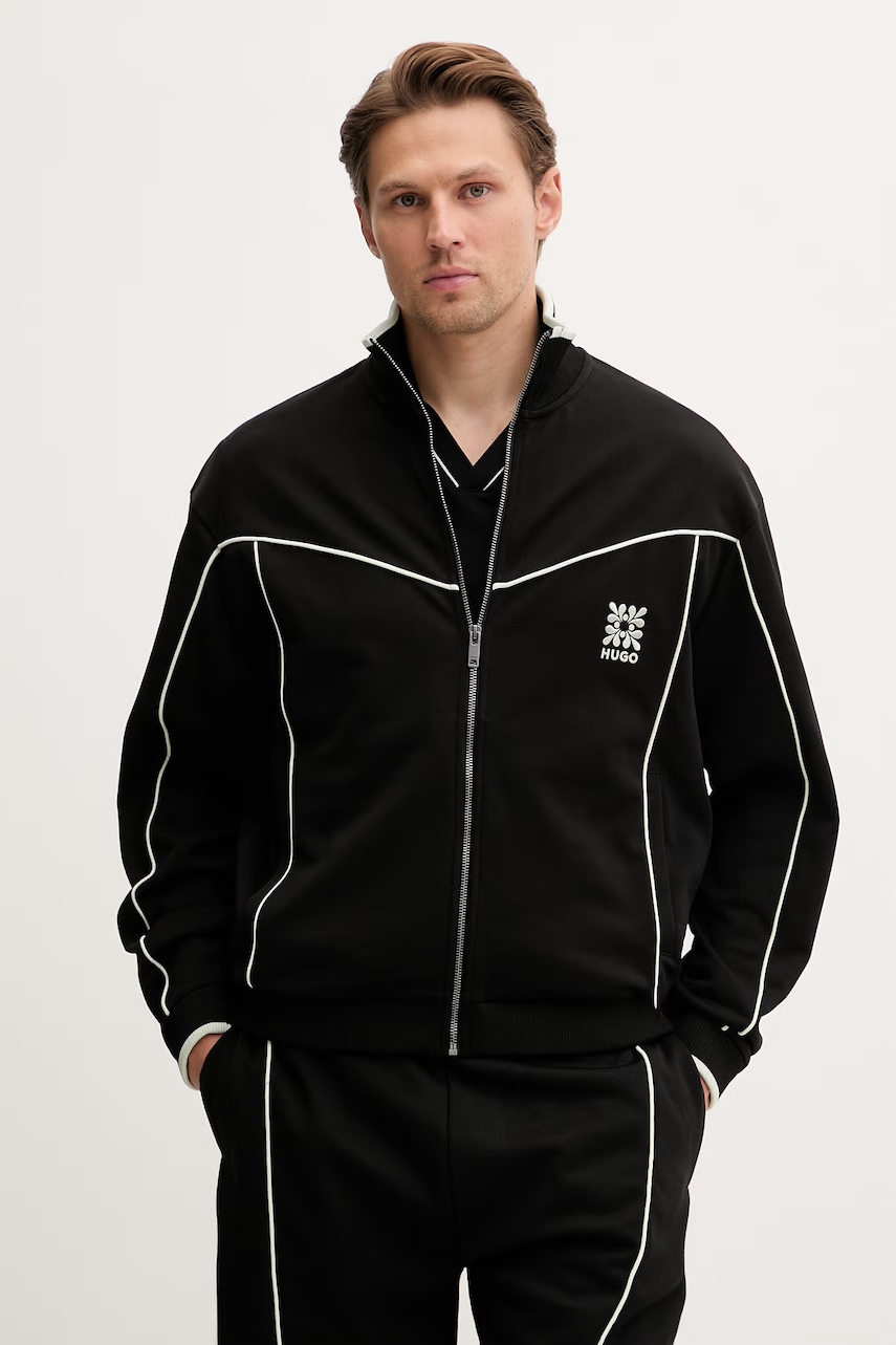 HUGO hanorac pentru bărbați, cu bumbac Darynt