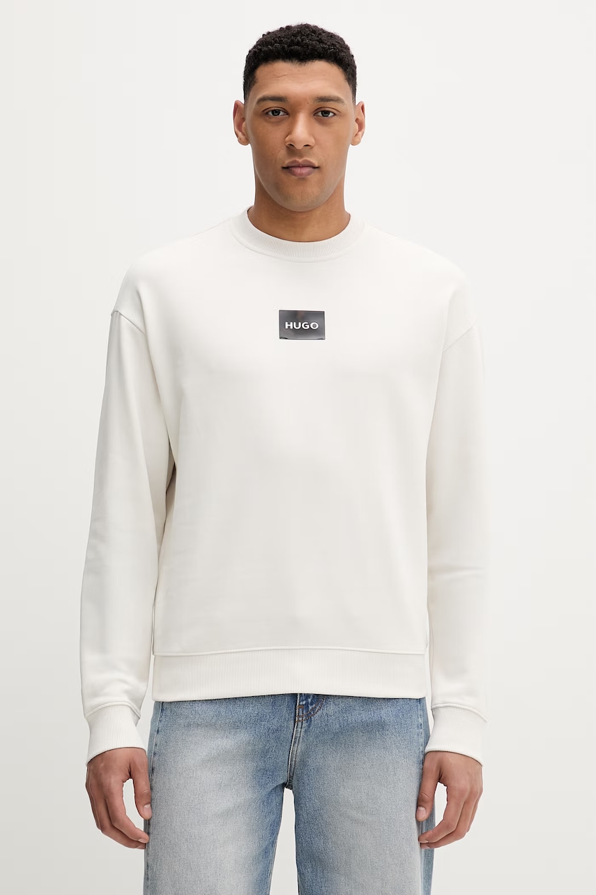 Βαμβακερή μπλούζα HUGO Daylo