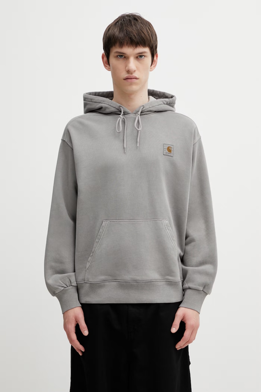 Carhartt WIP Hooded Nelson Sweat bluza z kapturem bawełniana męska
