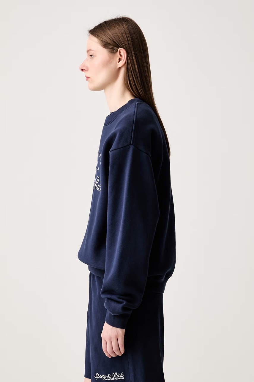 Sporty & Rich Syracuse bluza bawełniana (zdjęcie 4)