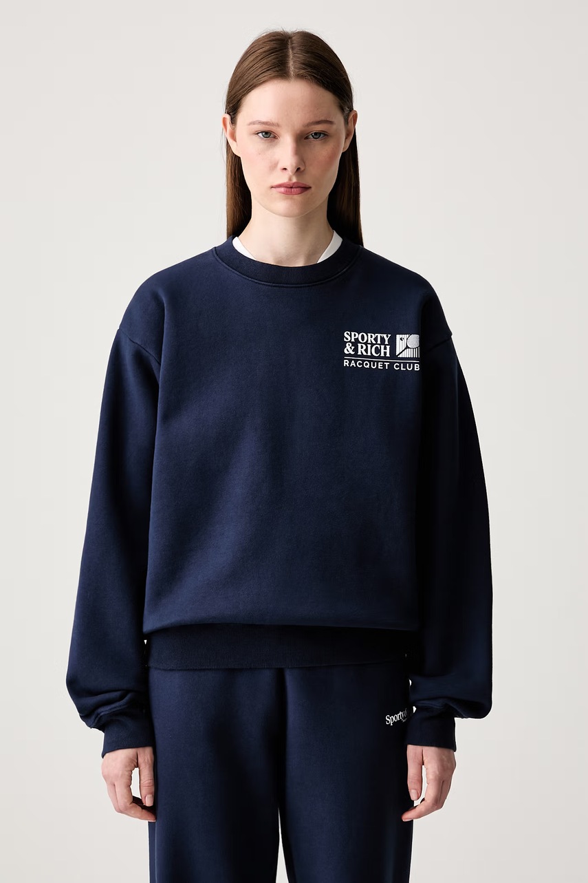 Sporty & Rich Promo bluza bawełniana