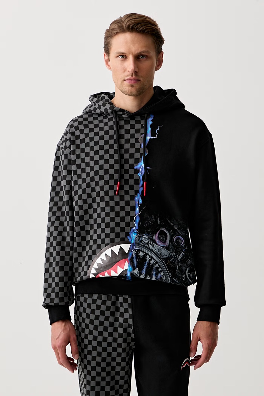 Sprayground hanorac cu gluga din bumbac