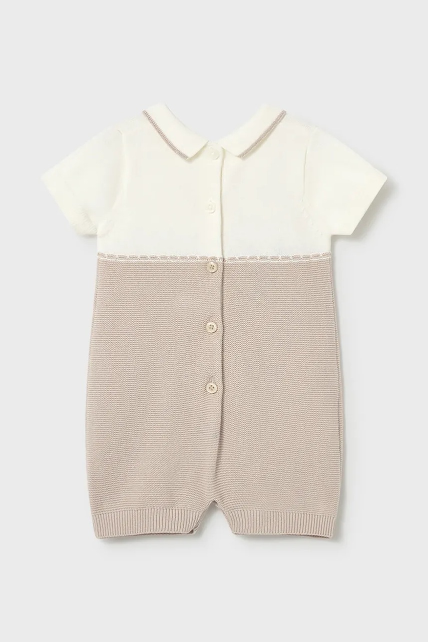 Бавовняний ромпер для немовлят Mayoral Newborn