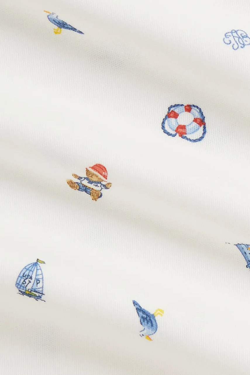 Βρεφικό body από βαμβάκι Polo Ralph Lauren φωτογραφία