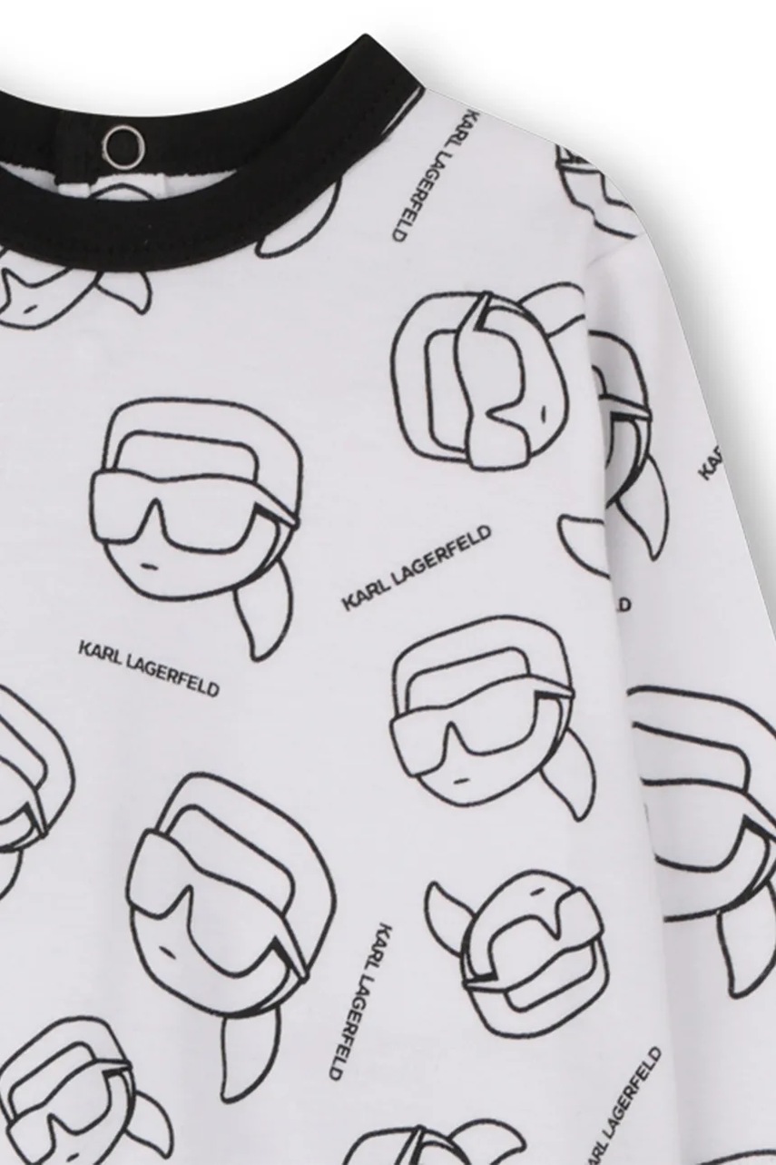 Βρεφικές βαμβακερές ρόμπες Karl Lagerfeld φωτογραφία