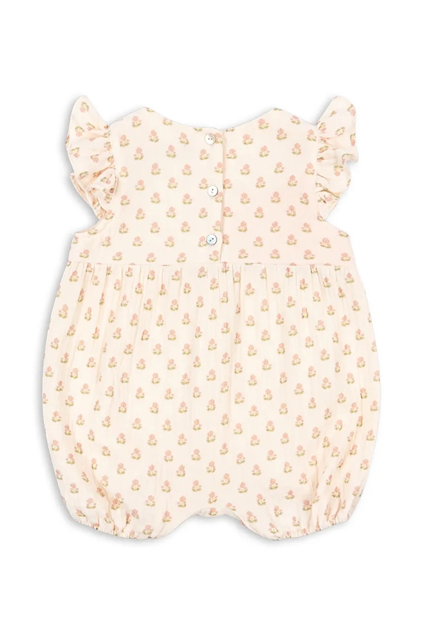 Βρεφικά βαμβακερά φορμάκια Konges Sløjd COCO FRILL ROMPER GOTS φωτογραφία