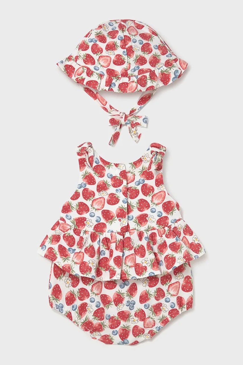 Ромпер и панама для младенцев Mayoral Newborn Ромпер и панама для младенцев Mayoral Newborn