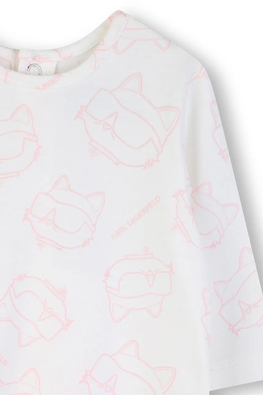 Βρεφικό βαμβακερό σετ Karl Lagerfeld φωτογραφία