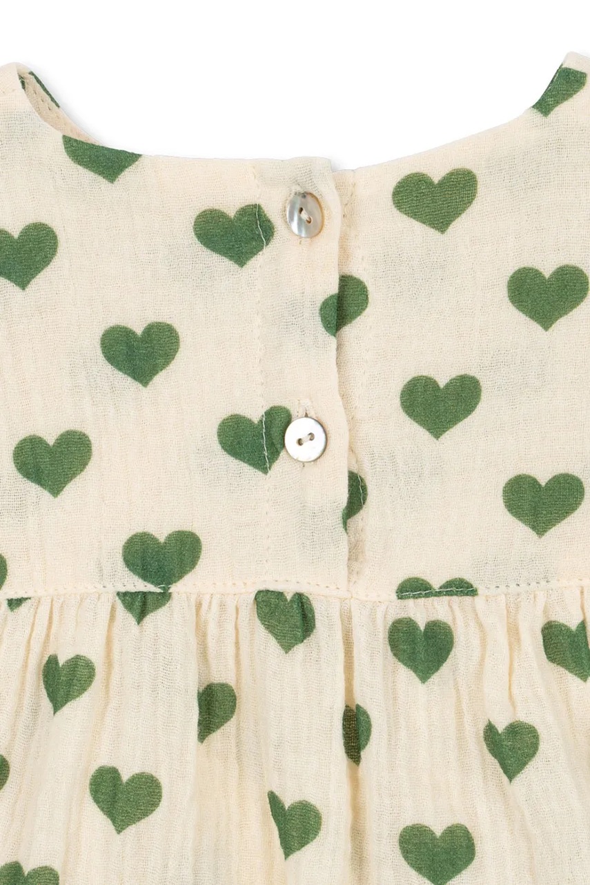 Konges Sløjd Φορμάκι με κοντά μανίκια παιδικό βαμβακερό COCO ROMPER GOTS φωτογραφία