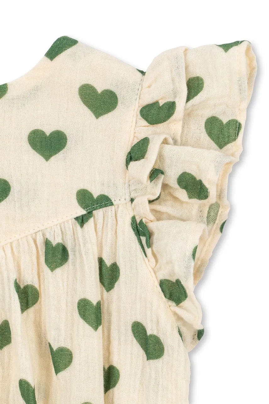 Konges Sløjd Φορμάκι με κοντά μανίκια παιδικό βαμβακερό COCO ROMPER GOTS φωτογραφία