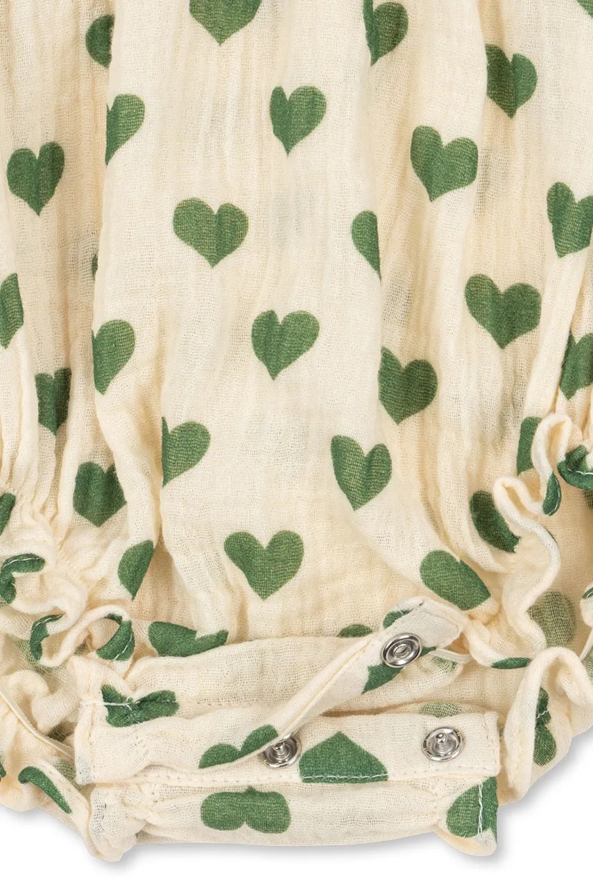 Konges Sløjd Φορμάκι με κοντά μανίκια παιδικό βαμβακερό COCO ROMPER GOTS φωτογραφία