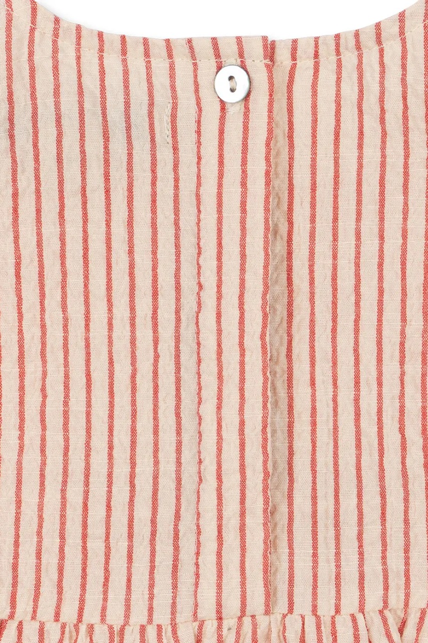 Konges Sløjd βρεφικό φορμάκι με κοντά μανίκια βαμβακερό ELLIE FRILL ROMPER GOTS φωτογραφία