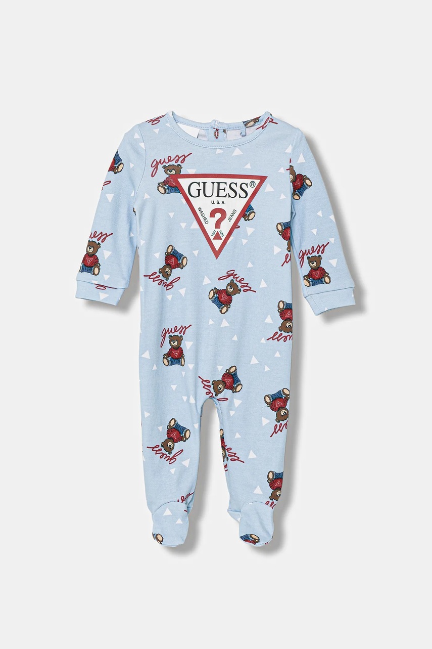 Levně Kojenecké bavlněné dupačky Guess