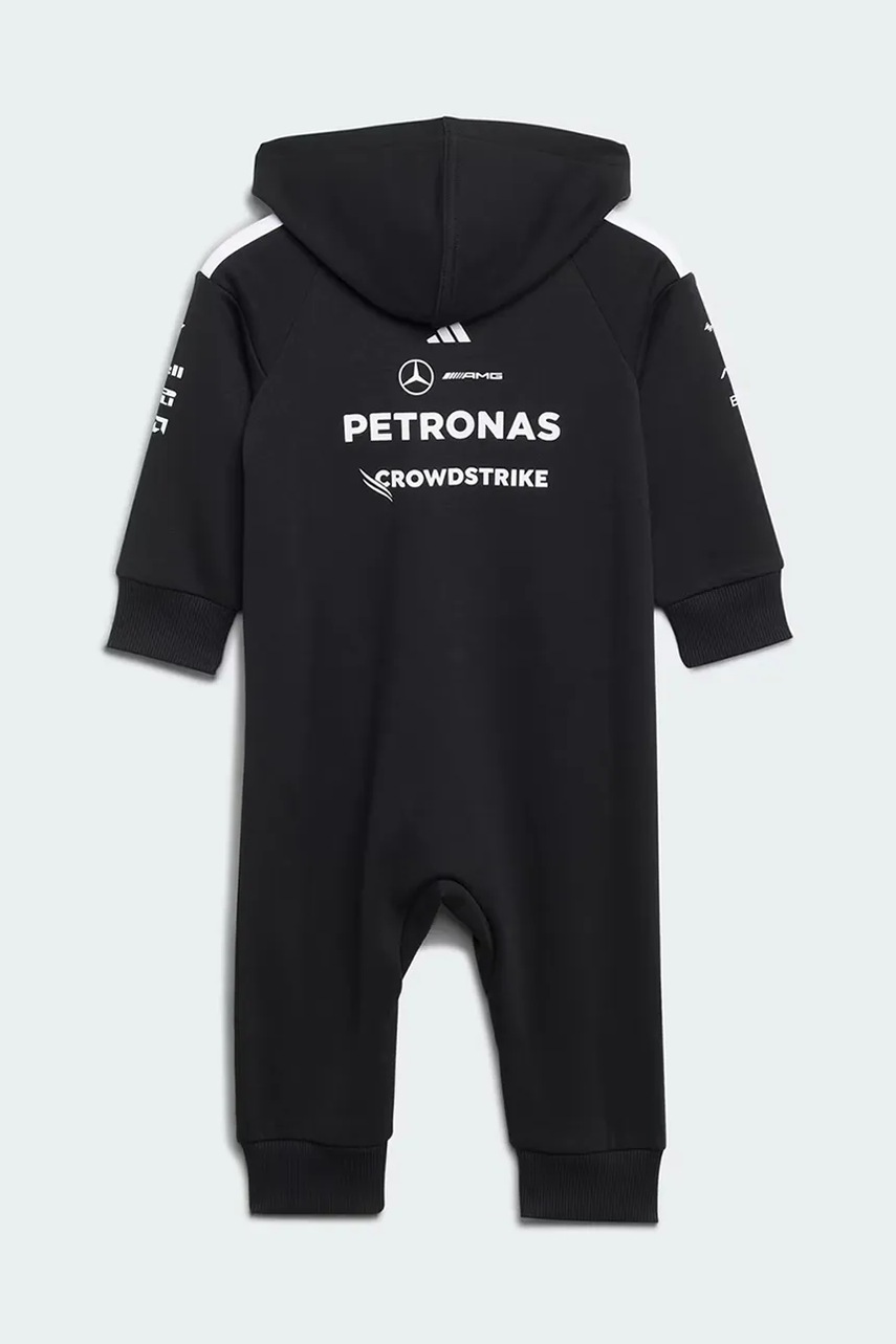 adidas Performance dupačky s kapucí kojenecké s bavlnou MERCEDES