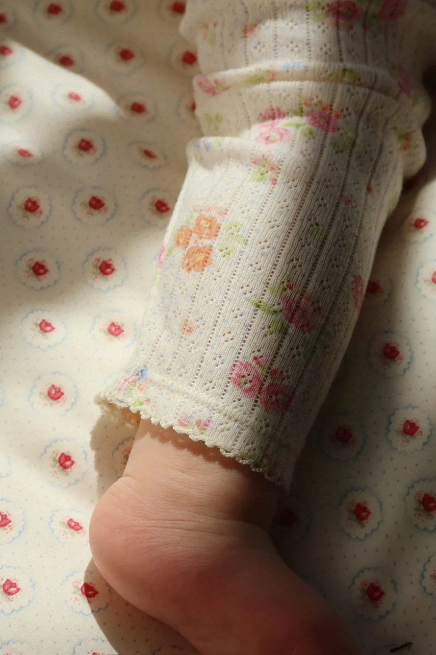 Βρεφική βαμβακερή ρόμπα Konges Sløjd MINNIE ONESIE GOTS φωτογραφία