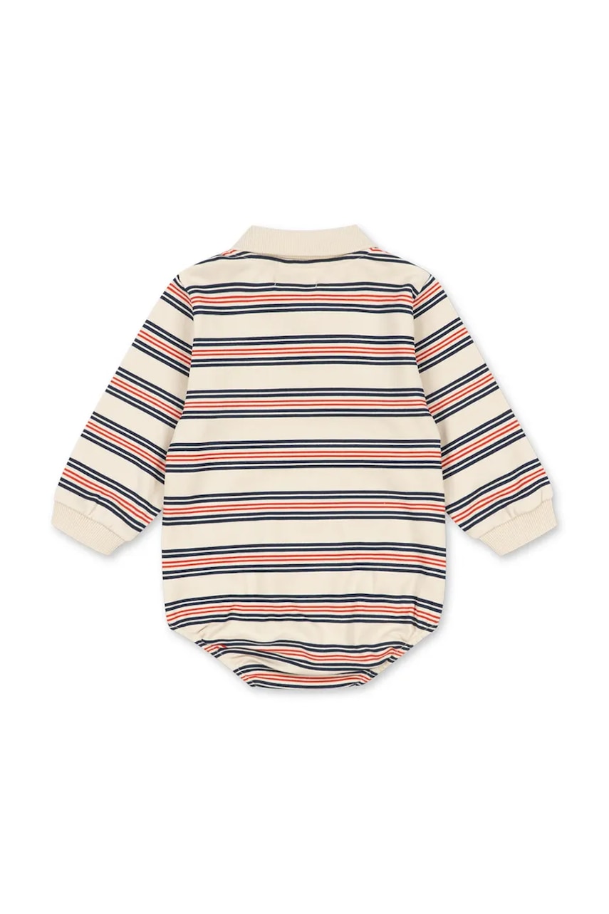 Bavlněné kojenecké body Konges Sløjd SPOTTY ROMPER GOTS