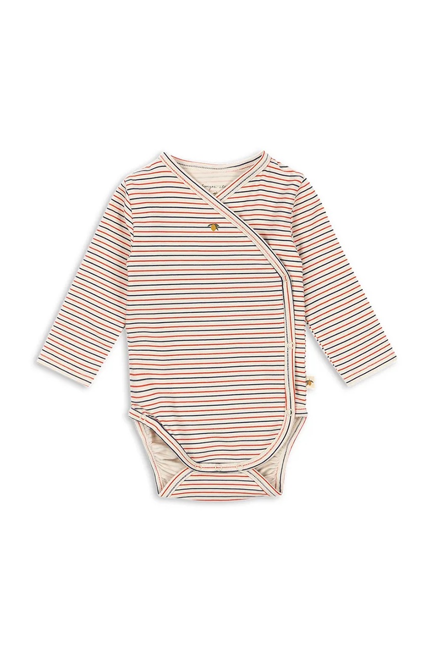 Боди для младенцев Konges Sløjd BASIC LS NEWBORN BODY GOTS