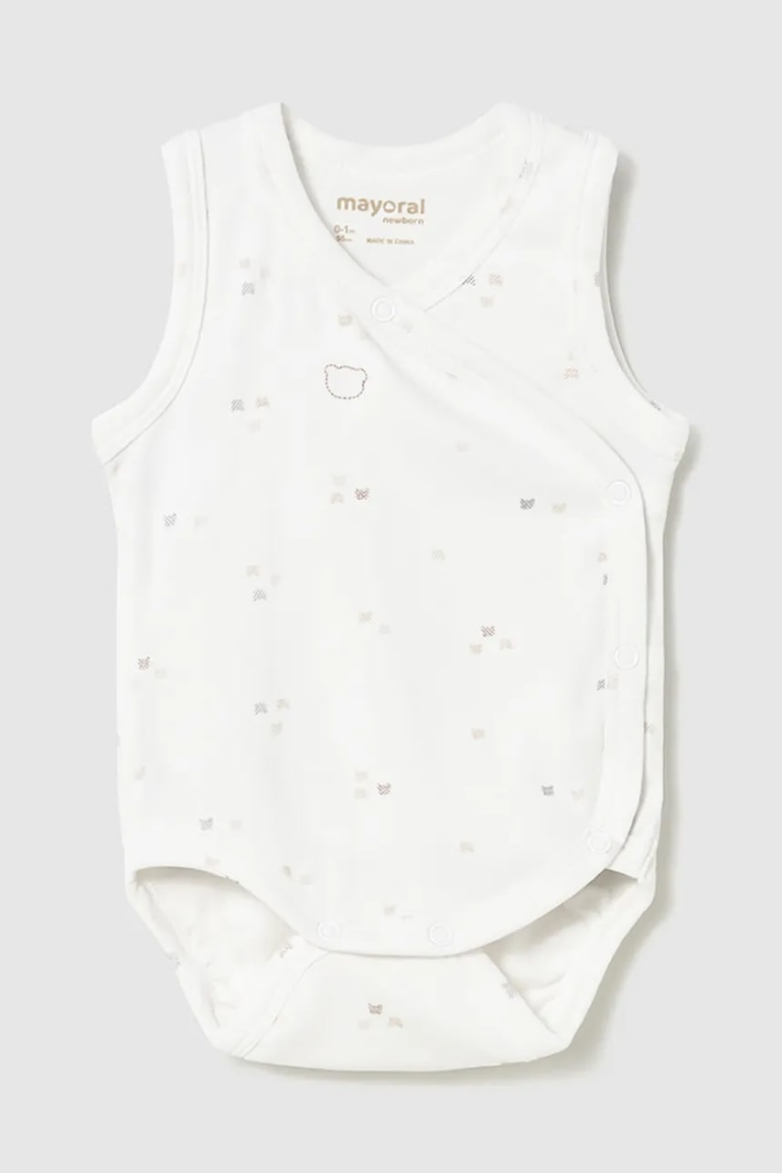 Mayoral Newborn body din bumbac pentru bebeluși