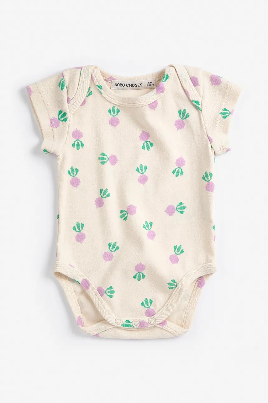 Bobo Choses body bebe Pixel Sugar Beet
