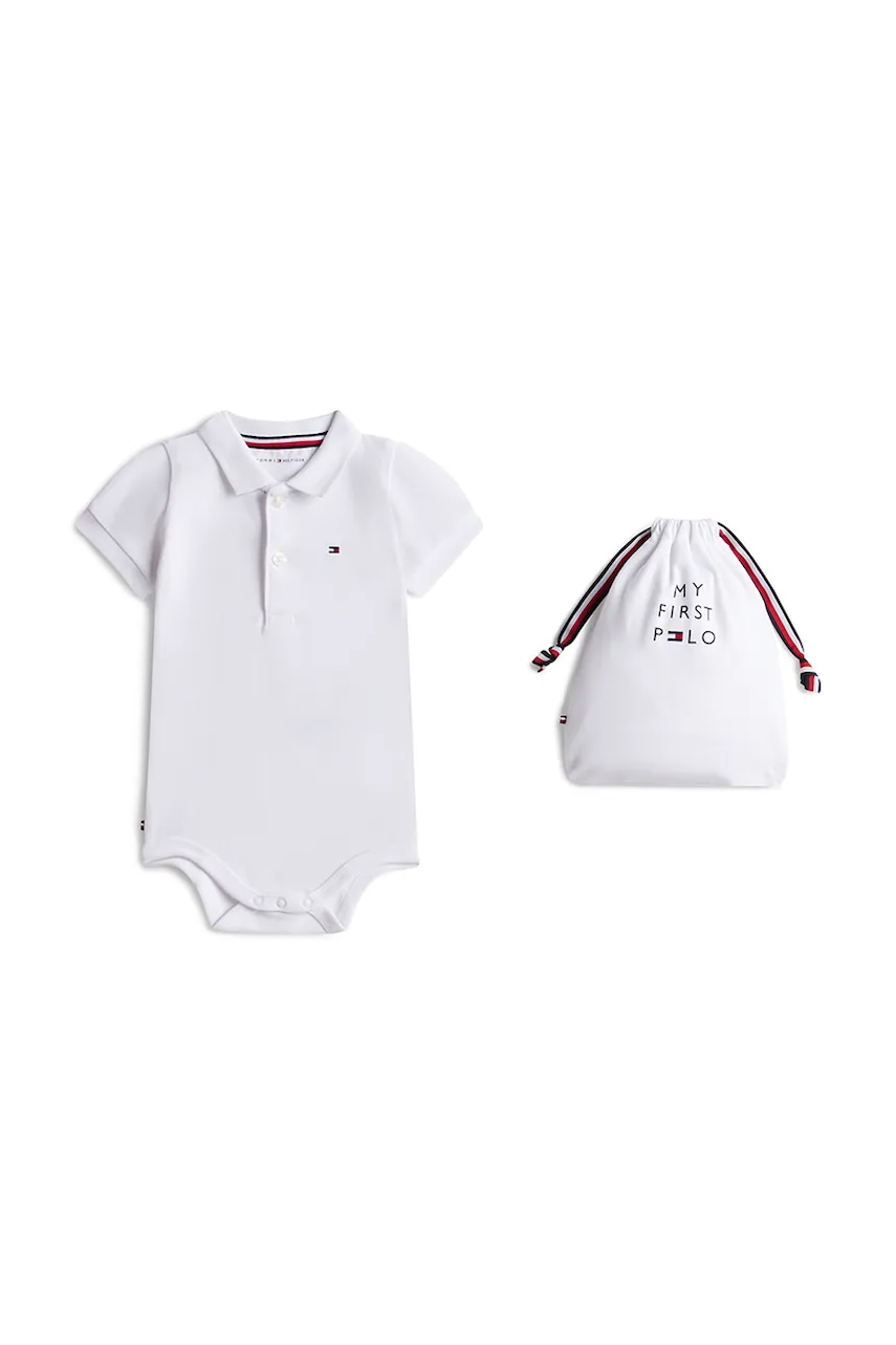 Tommy Hilfiger κορμάκι παιδικό από βαμβάκι με ελαστάν