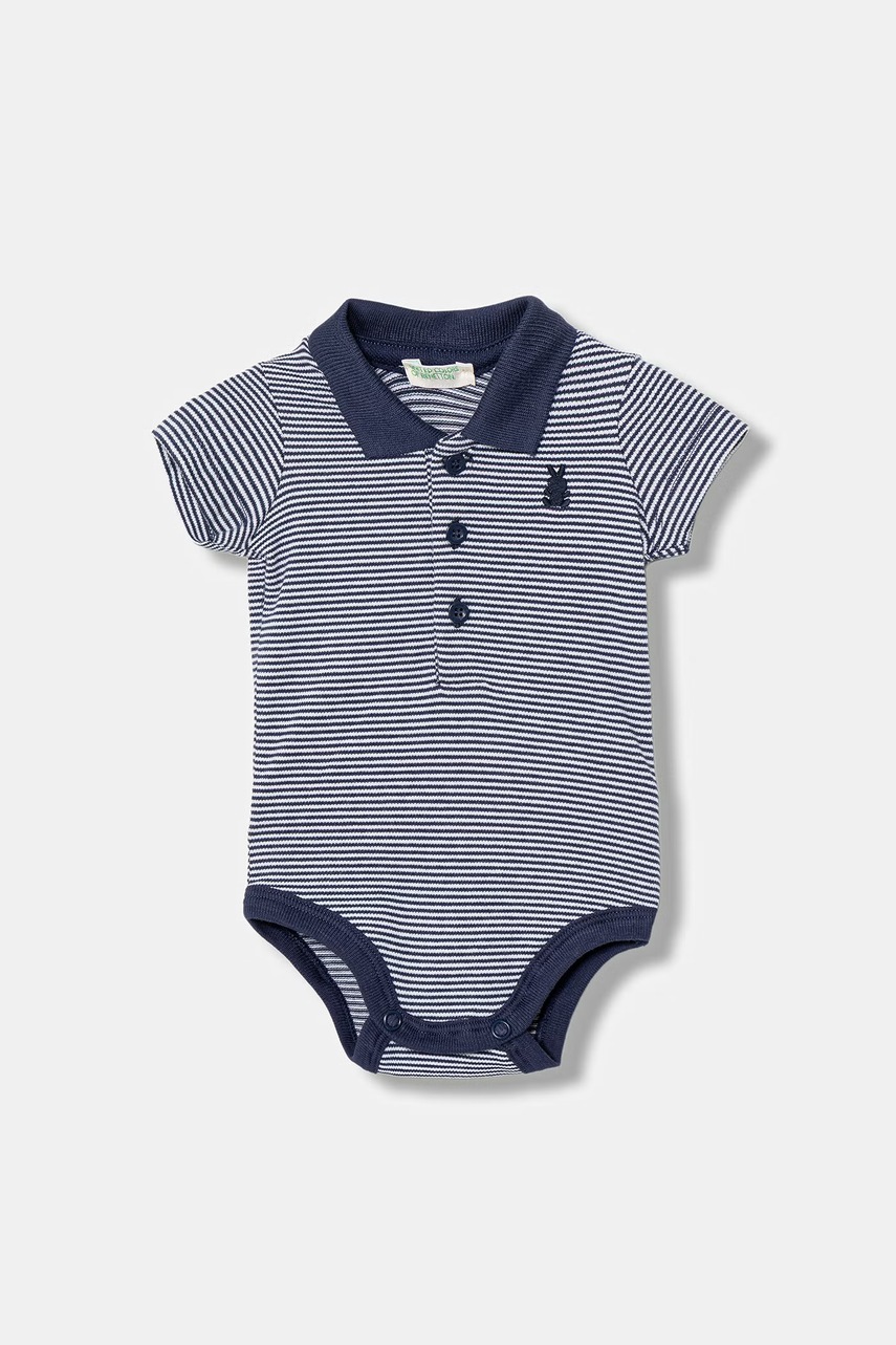 E-shop United Colors of Benetton dojčenské bavlnené body s elastanom