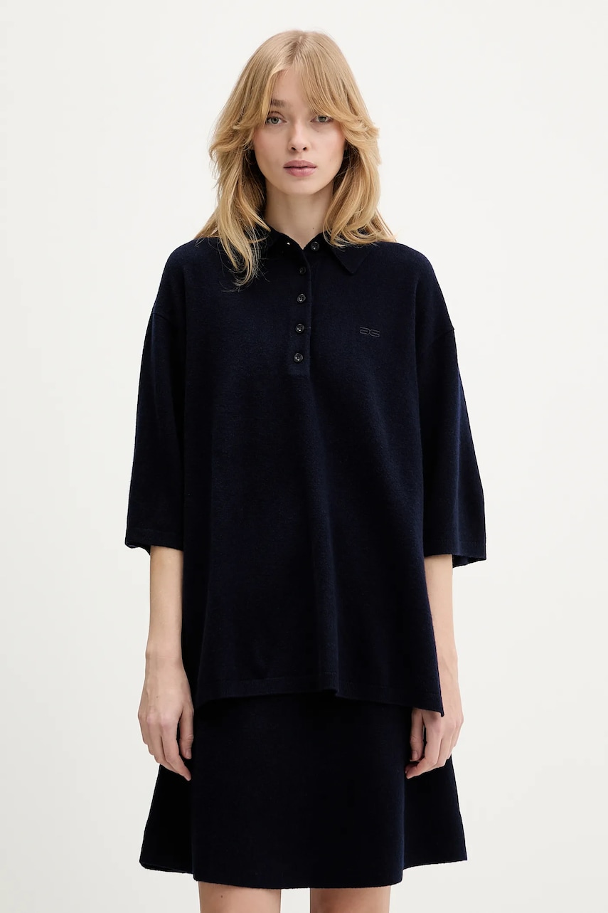 Gestuz rochie din lână