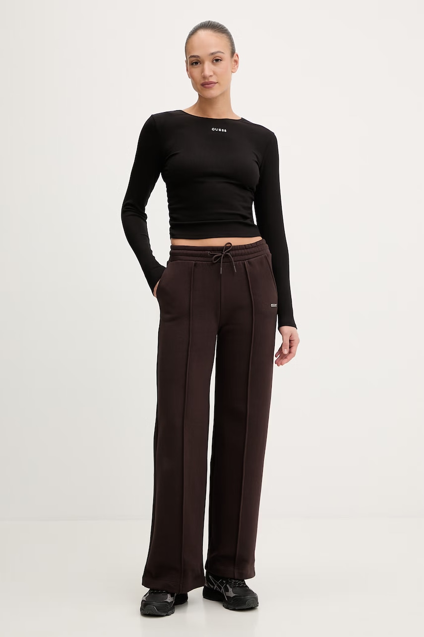 Tričko s dlouhým rukávem Guess NAT