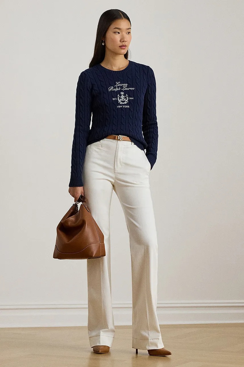 Lauren Ralph Lauren Lauren Ralph Lauren Βαμβακερό πουλόβερ Lauren Ralph Lauren - 3