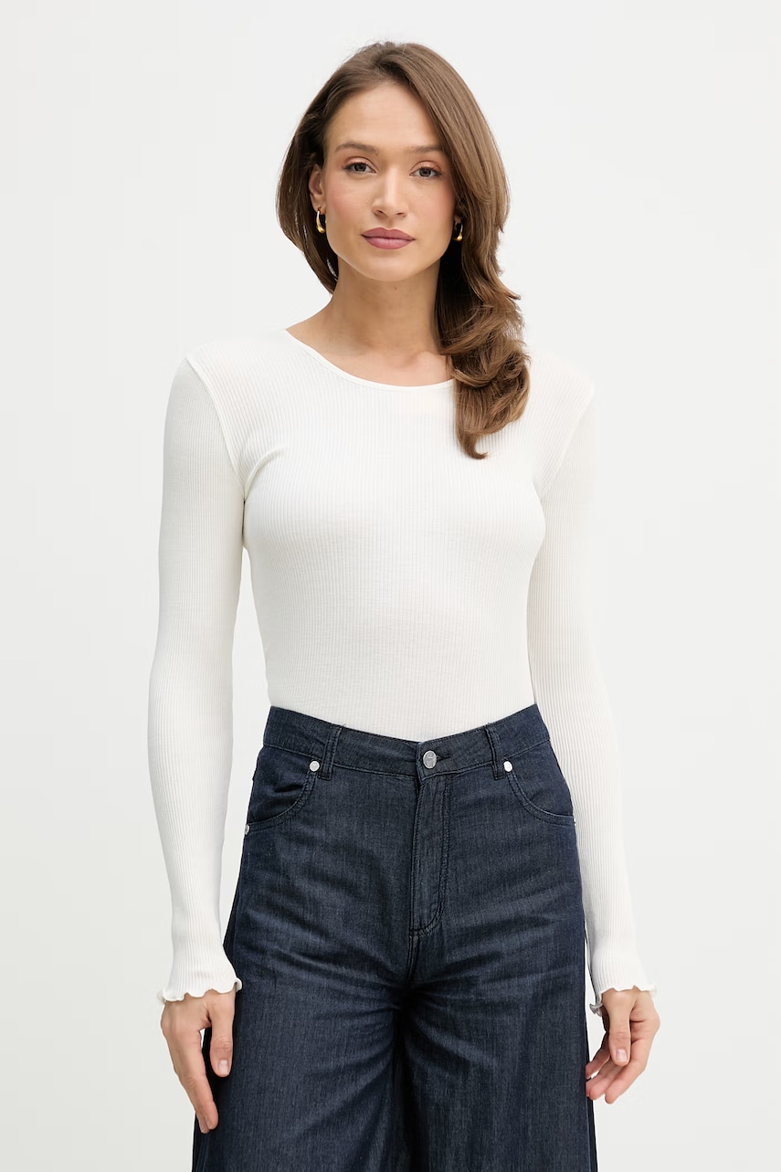 Mos Mosh longsleeve din mătase Elaine