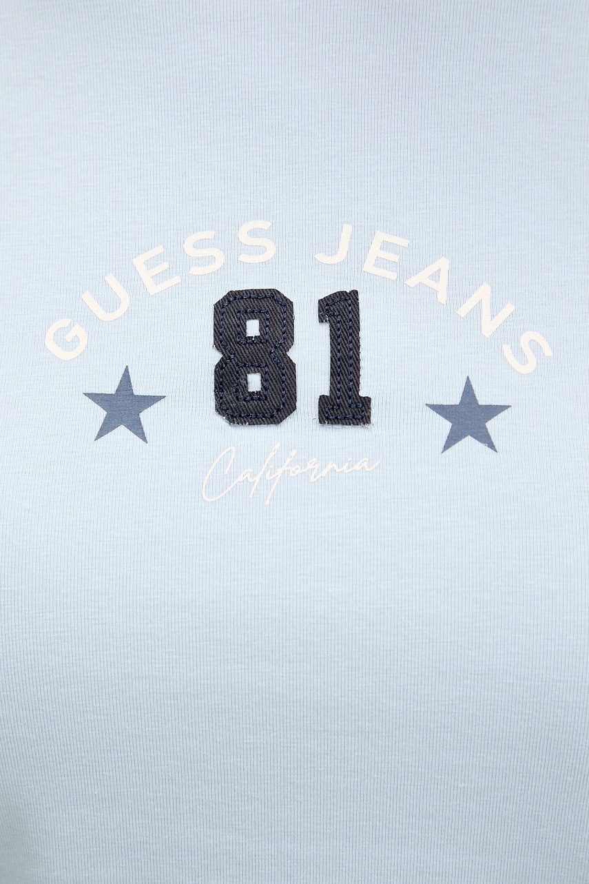 Tričko s dlouhým rukávem Guess Jeans (obrázek 5)